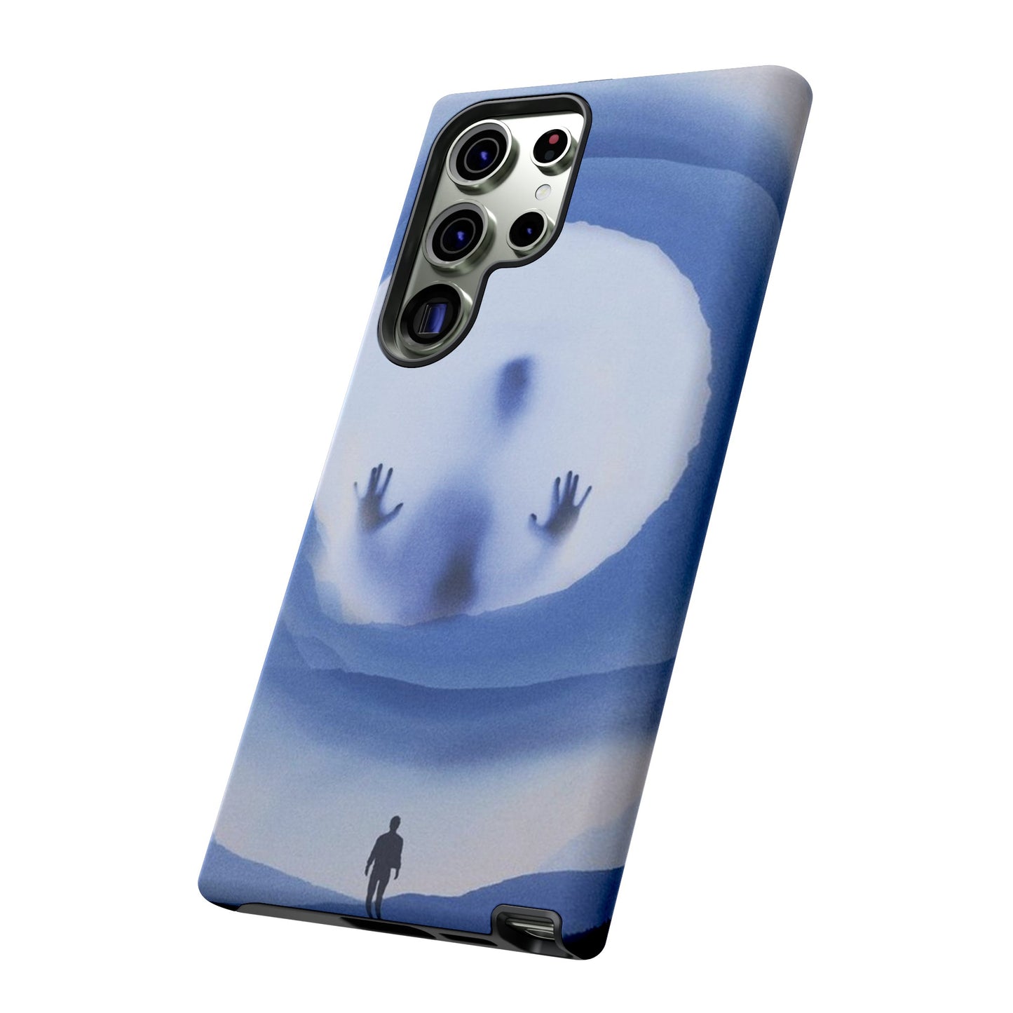 Alien Encounter Wallpaper Phone Case | iPhone 15 Plus/ Pro, 14, 13, 12| Google Pixel 7, Pro, 5| Samsung Galaxy S23 All Major Phone Models