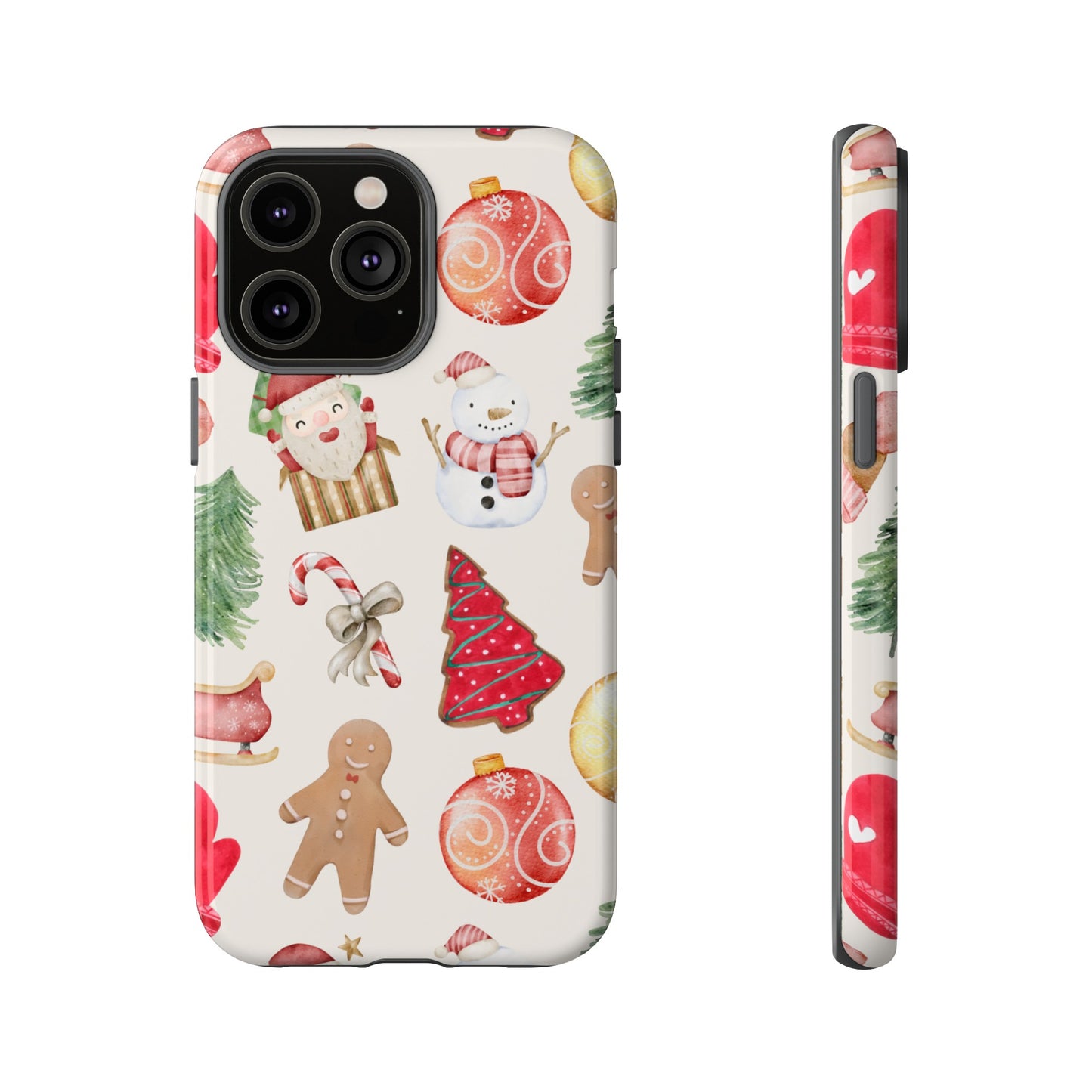 Collage Christmas Wallpaper Phone Case | iPhone 15 Plus/ Pro, 14, 13, 12| Google Pixel 7, Pro, 5| Samsung Galaxy S23 All Major Phone Models