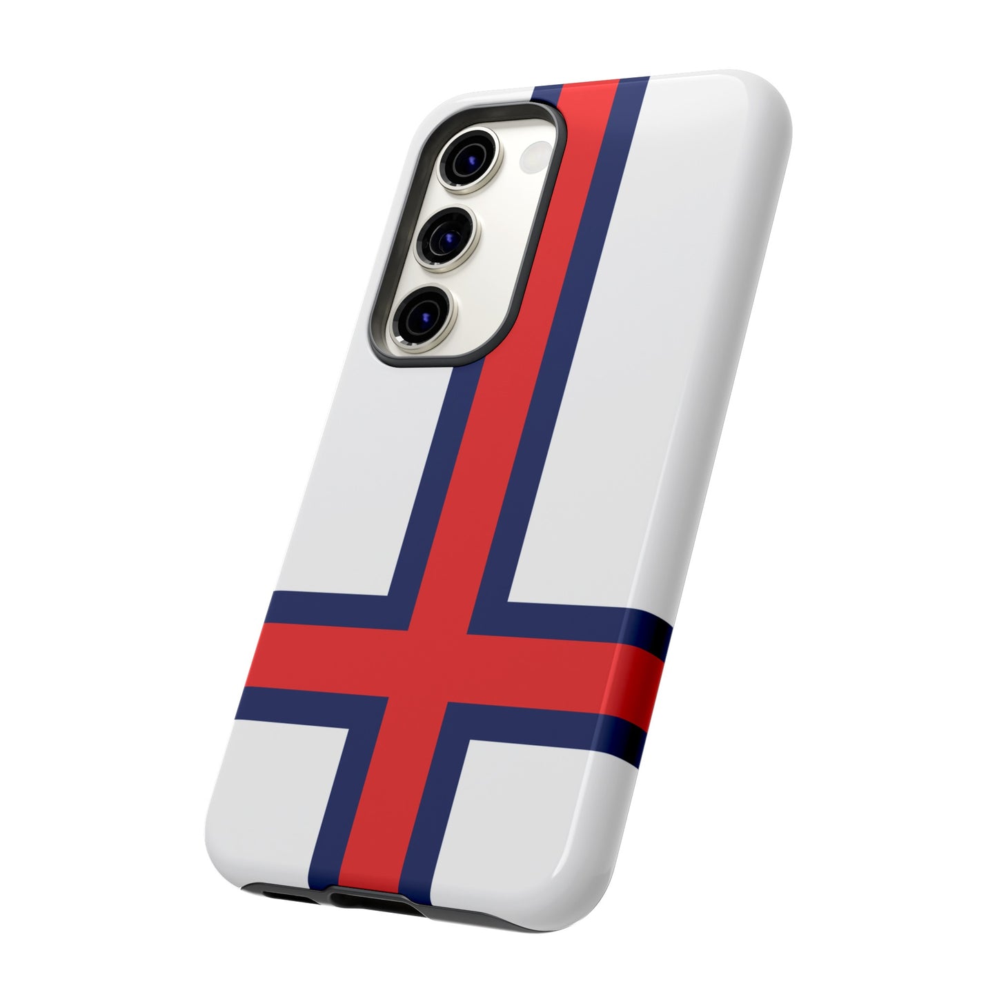 Faroe Island Denmark Flag Phone Case | iPhone 15 Plus/ Pro, 14, 13, 12| Google Pixel 7, Pro, 5| Samsung Galaxy S23 All Major Phone Models