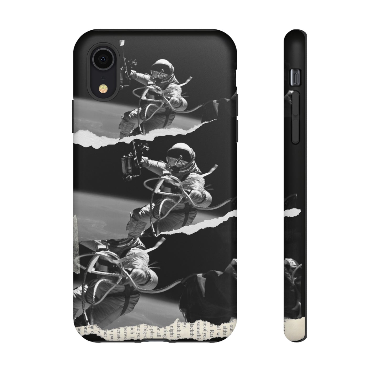 Astronaut Collage Phone Case | iPhone 15 Plus/ Pro, 14, 13, 12| Google Pixel 7, Pro, 5| Samsung Galaxy S23 All Major Phone Models