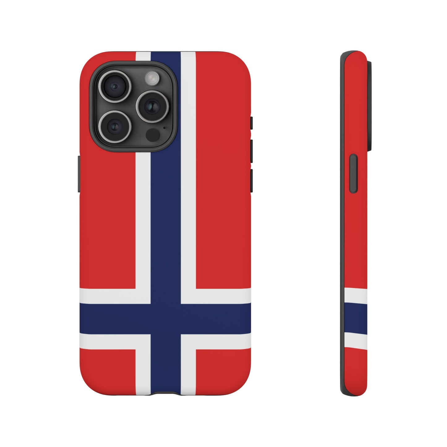 Norway Flag Phone Case | iPhone 15 Plus/ Pro, 14, 13, 12| Google Pixel 7, Pro, 5| Samsung Galaxy S23 All Major Phone Models