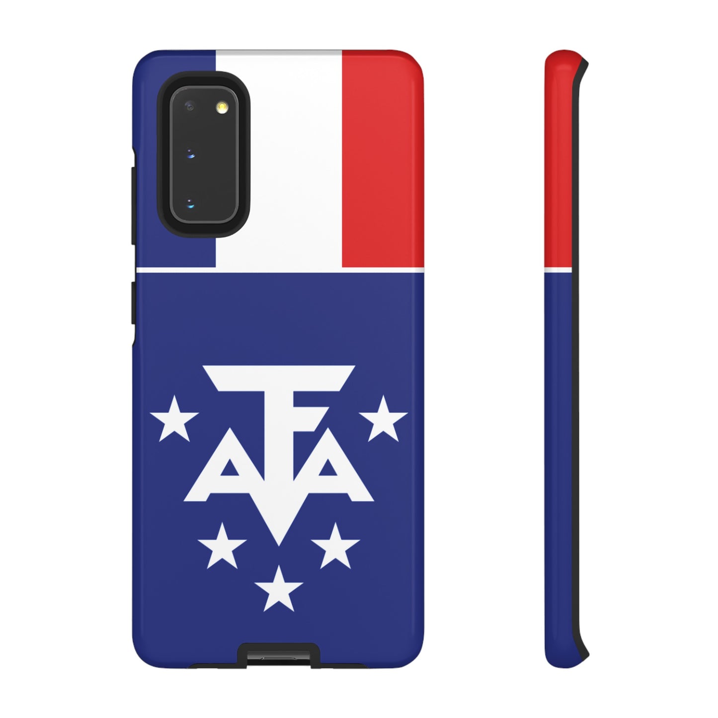 French Southern And Antarctic Lands Flag Phone Case | iPhone 15 Plus/ Pro, 14, 13, 12| Google Pixel 7, Pro, 5| Samsung Galaxy S23 All Major Phone Models