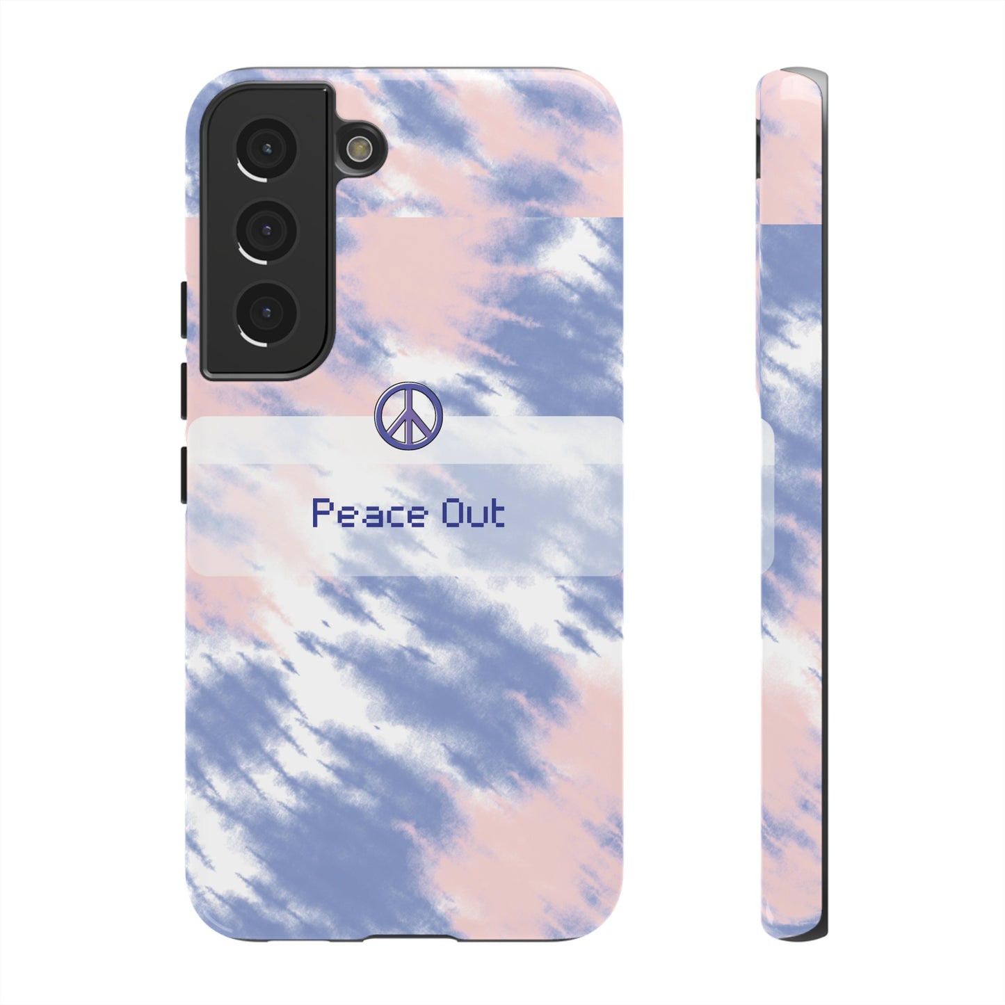 Peace Out Wallpaper Phone Case | iPhone 15 Plus/ Pro, 14, 13, 12| Google Pixel 7, Pro, 5| Samsung Galaxy S23 All Major Phone Models