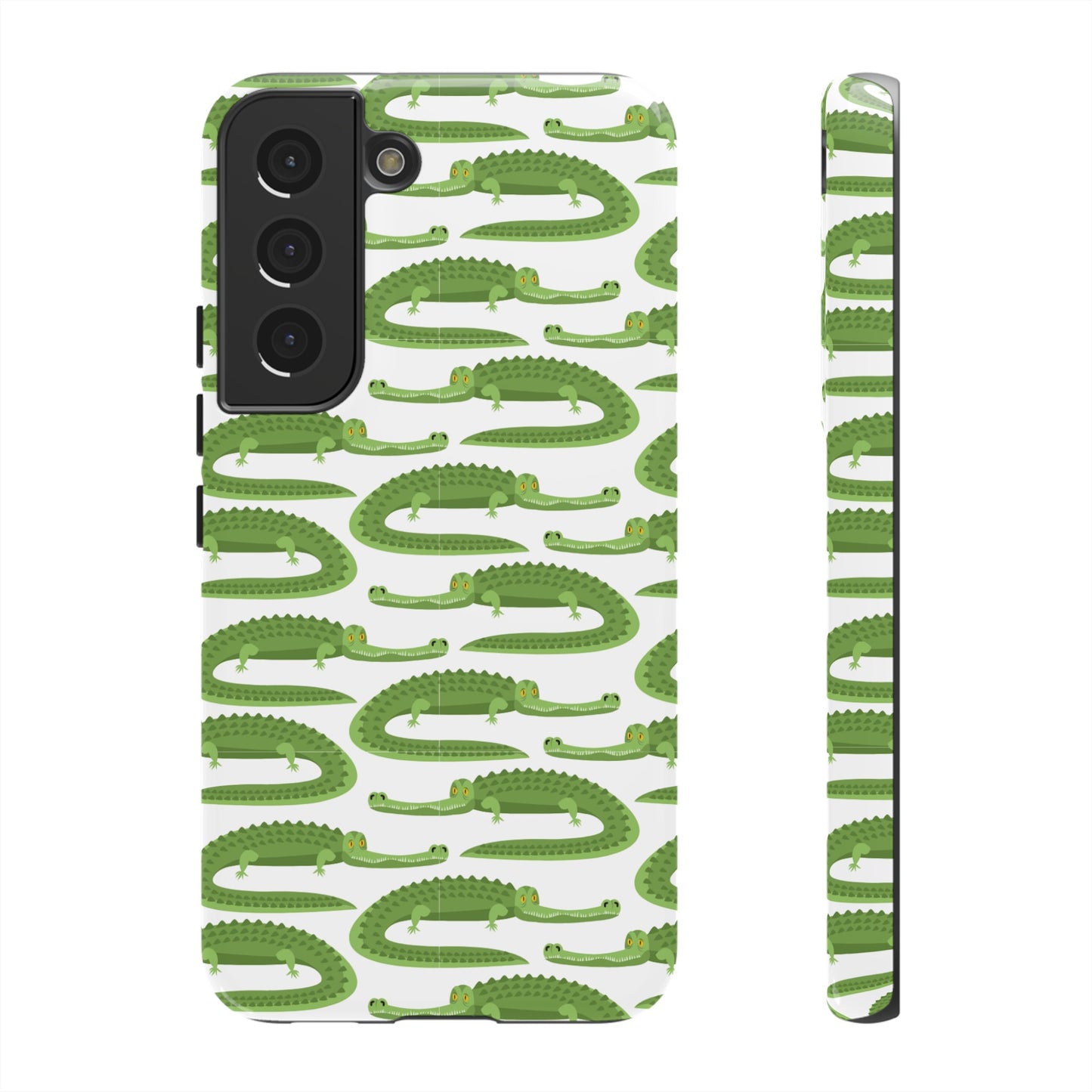 Crocodile Wallpaper Phone Case | iPhone 15 Plus/ Pro, 14, 13, 12| Google Pixel 7, Pro, 5| Samsung Galaxy S23 All Major Phone Models