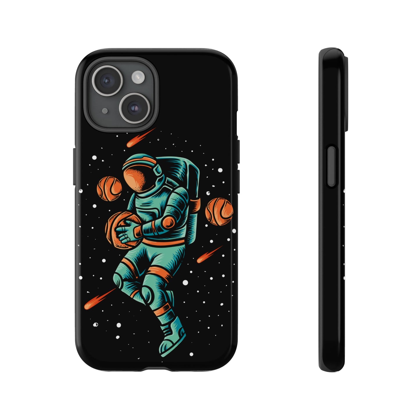 Space Basketball Phone Case | iPhone 15 Plus/ Pro, 14, 13, 12| Google Pixel 7, Pro, 5| Samsung Galaxy S23 All Major Phone Models