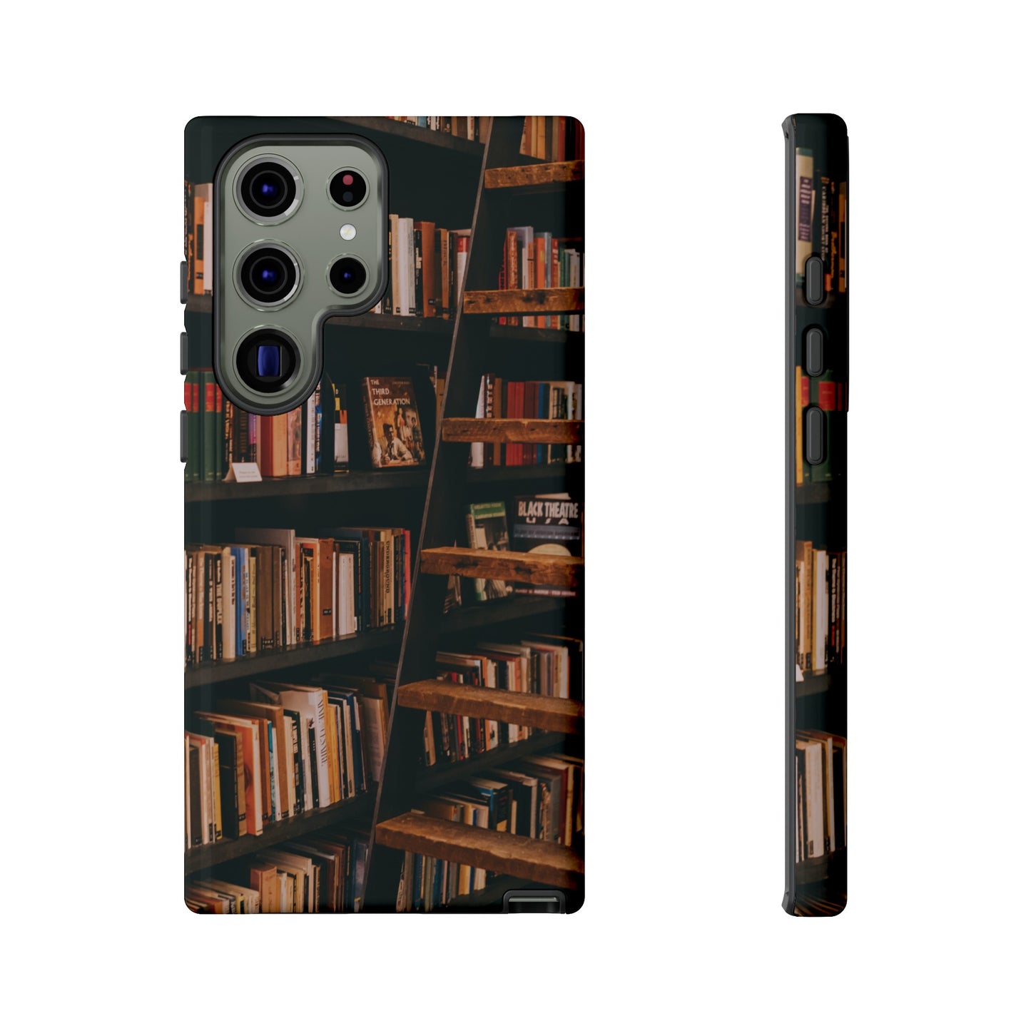 Bookcase Wallpaper Phone Case | iPhone 15 Plus/ Pro, 14, 13, 12| Google Pixel 7, Pro, 5| Samsung Galaxy S23 All Major Phone Models