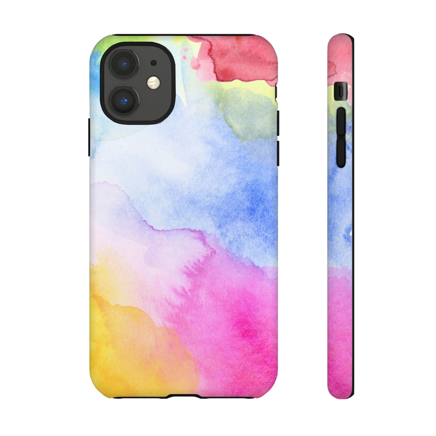 Watercolour Rainbow Phone Case | iPhone 15 Plus/ Pro, 14, 13, 12| Google Pixel 7, Pro, 5| Samsung Galaxy S23 All Major Phone Models