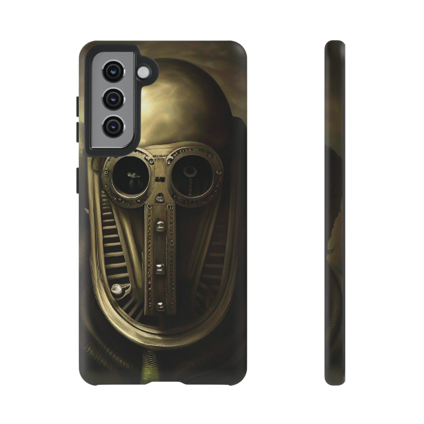 Sci-Fi Helmet Wallpaper Phone Case | iPhone 15 Plus/ Pro, 14, 13, 12| Google Pixel 7, Pro, 5| Samsung Galaxy S23 All Major Phone Models