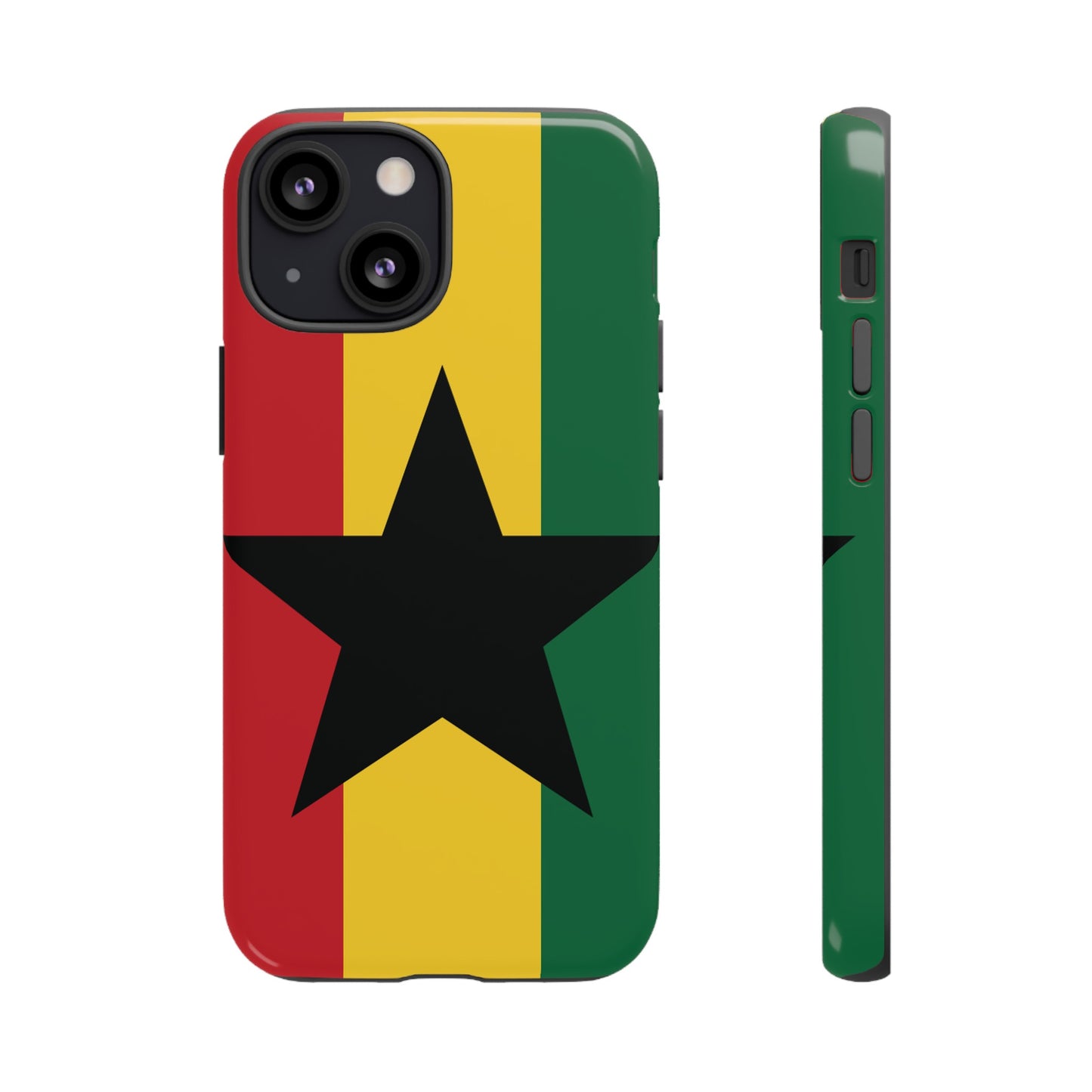 Ghana Flag Phone Case | iPhone 15 Plus/ Pro, 14, 13, 12| Google Pixel 7, Pro, 5| Samsung Galaxy S23 All Major Phone Models