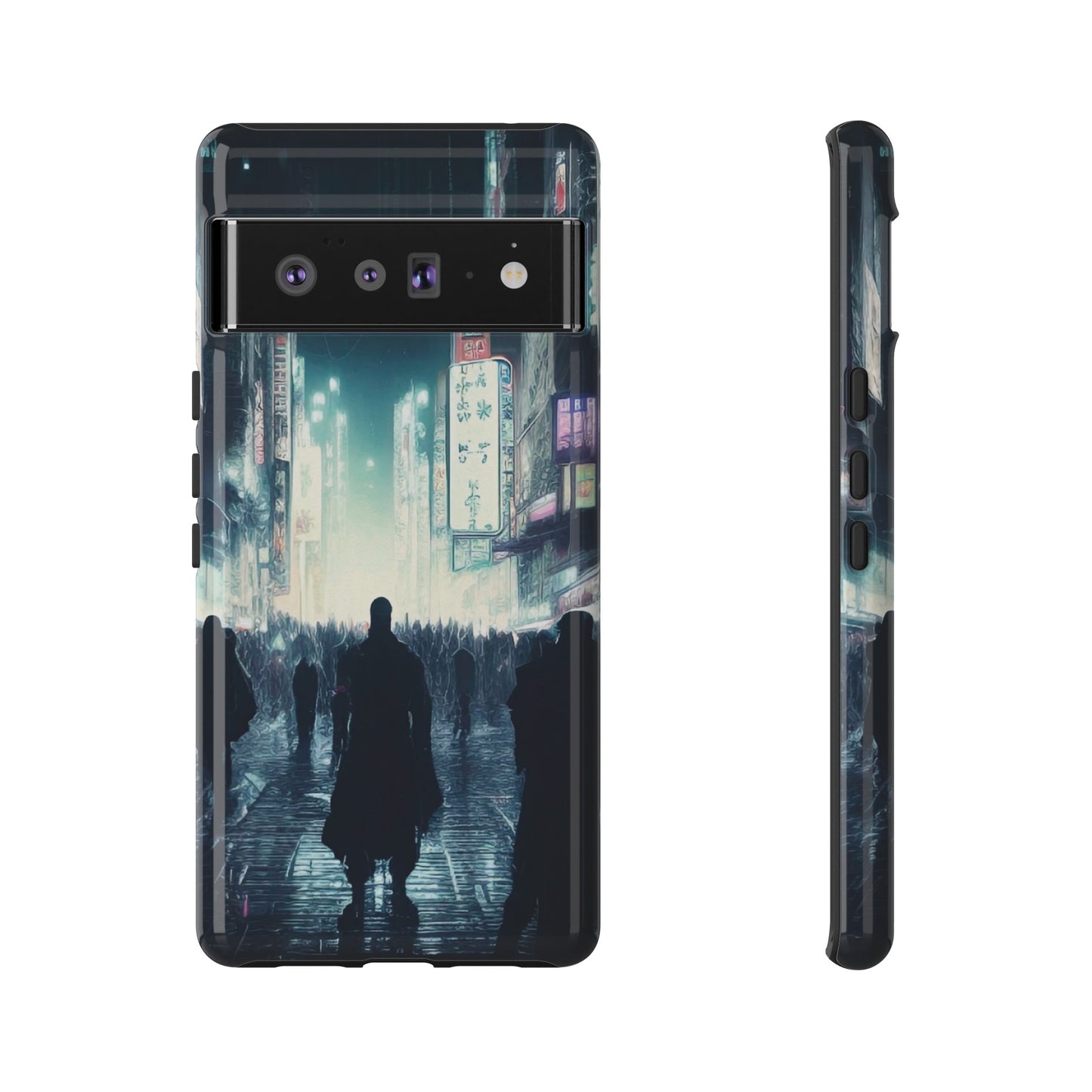 Strangers in the City Wallpaper Phone Case | iPhone 15 Plus/ Pro, 14, 13, 12| Google Pixel 7, Pro, 5| Samsung Galaxy S23 All Major Phone Models