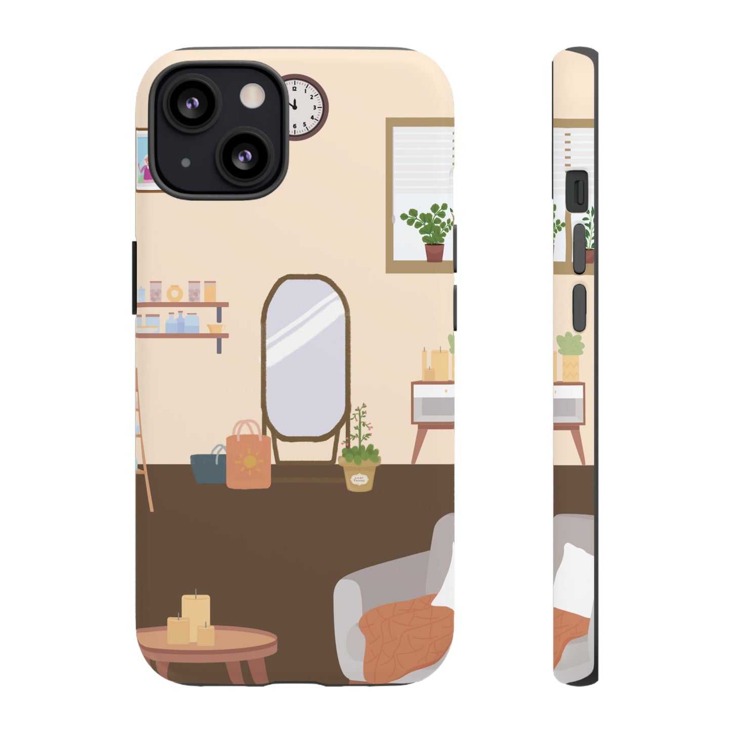 Lounge Room Wallpaper Phone Case | iPhone 15 Plus/ Pro, 14, 13, 12| Google Pixel 7, Pro, 5| Samsung Galaxy S23 All Major Phone Models