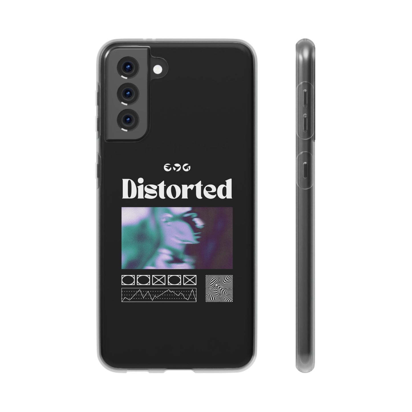 Distorted Phone Case | iPhone 15 Plus/ Pro, 14, 13, 12| Google Pixel 7, Pro, 5| Samsung Galaxy S23 All Major Phone Models