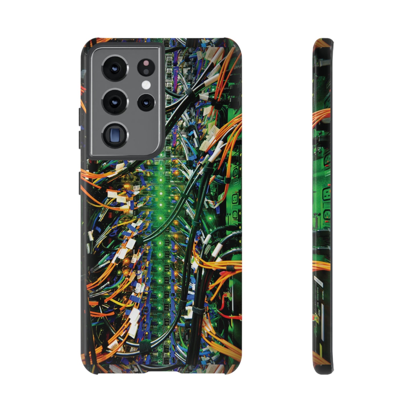 Green Computer Circuitboard Wallpaper Phone Case | iPhone 15 Plus/ Pro, 14, 13, 12| Google Pixel 7, Pro, 5| Samsung Galaxy S23 All Major Phone Models