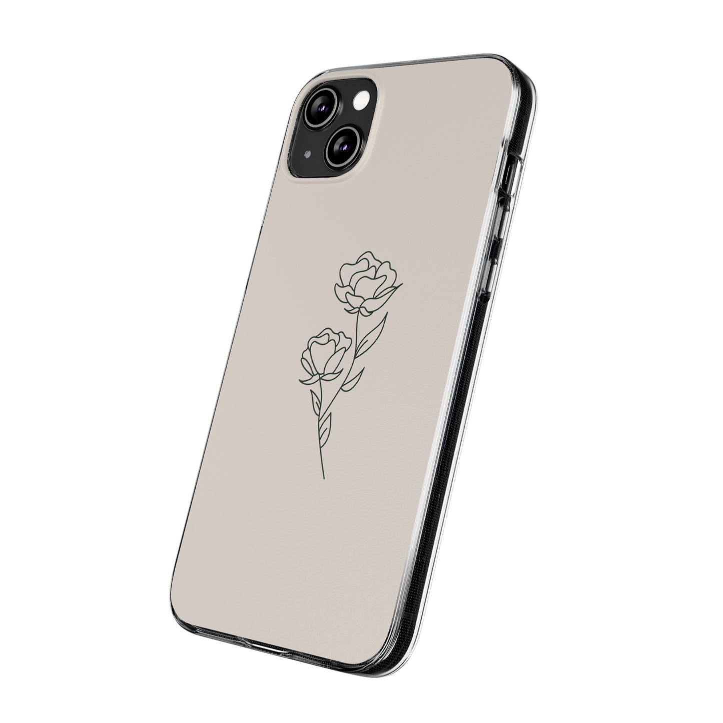 Simple Rose Phone Case | iPhone 15 Plus/ Pro, 14, 13, 12| Google Pixel 7, Pro, 5| Samsung Galaxy S23 All Major Phone Models