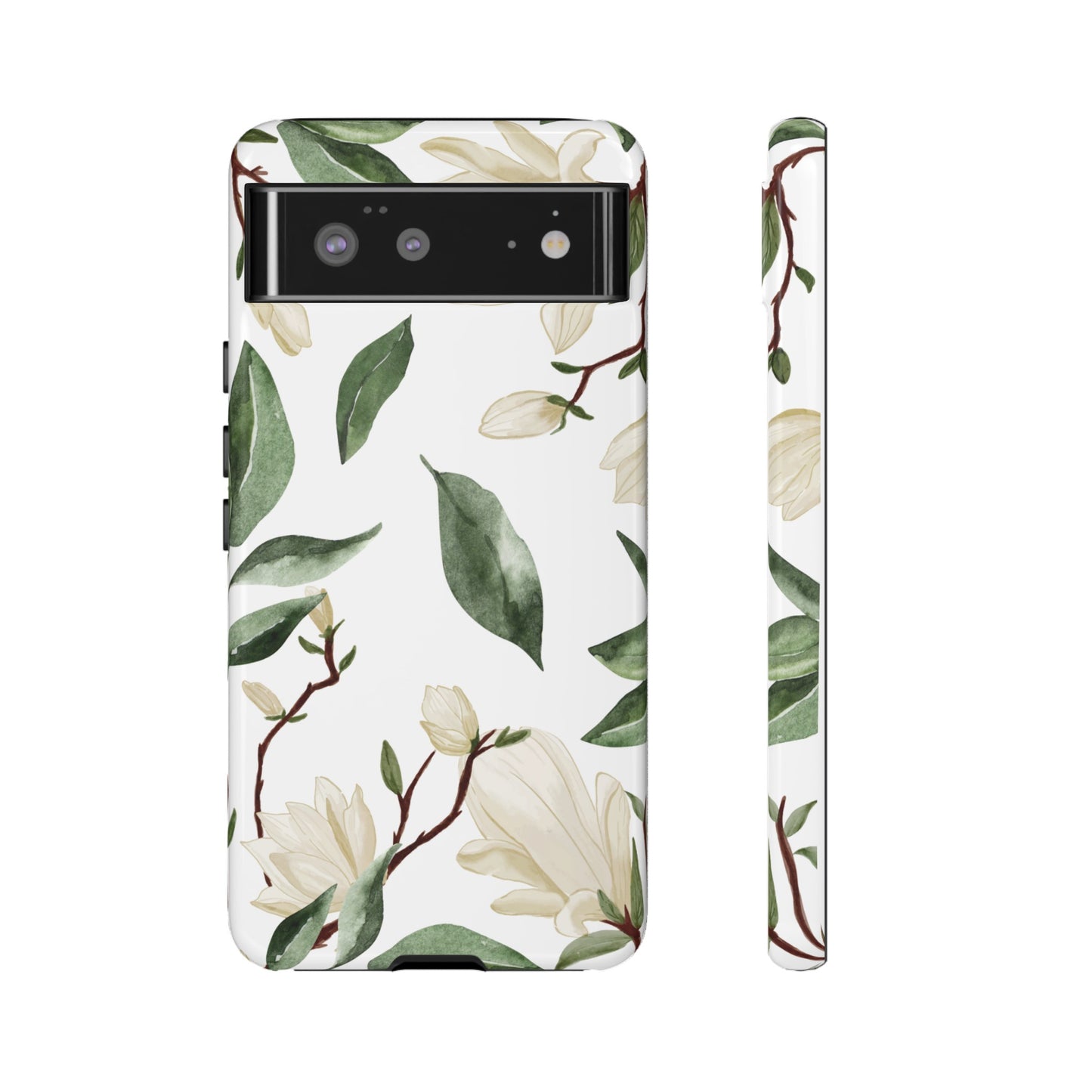 Light Floral Wallpaper Phone Case | iPhone 15 Plus/ Pro, 14, 13, 12| Google Pixel 7, Pro, 5| Samsung Galaxy S23 All Major Phone Models