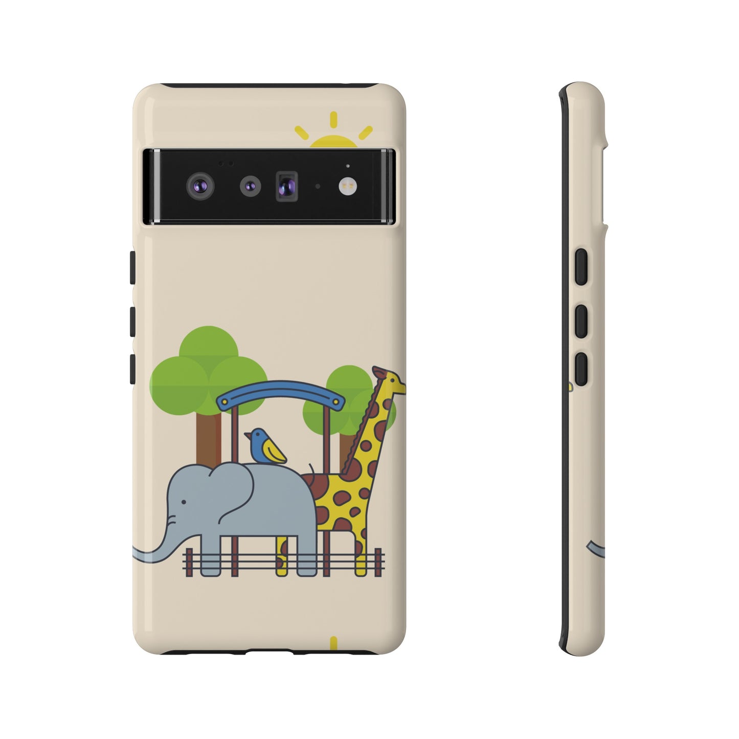 Zoo Wallpaper Phone Case | iPhone 15 Plus/ Pro, 14, 13, 12| Google Pixel 7, Pro, 5| Samsung Galaxy S23 All Major Phone Models