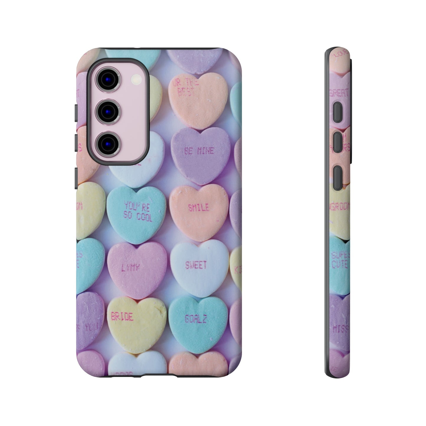 Hearts Valentine's Day Wallpaper Phone Case | iPhone 15 Plus/ Pro, 14, 13, 12| Google Pixel 7, Pro, 5| Samsung Galaxy S23 All Major Phone Models