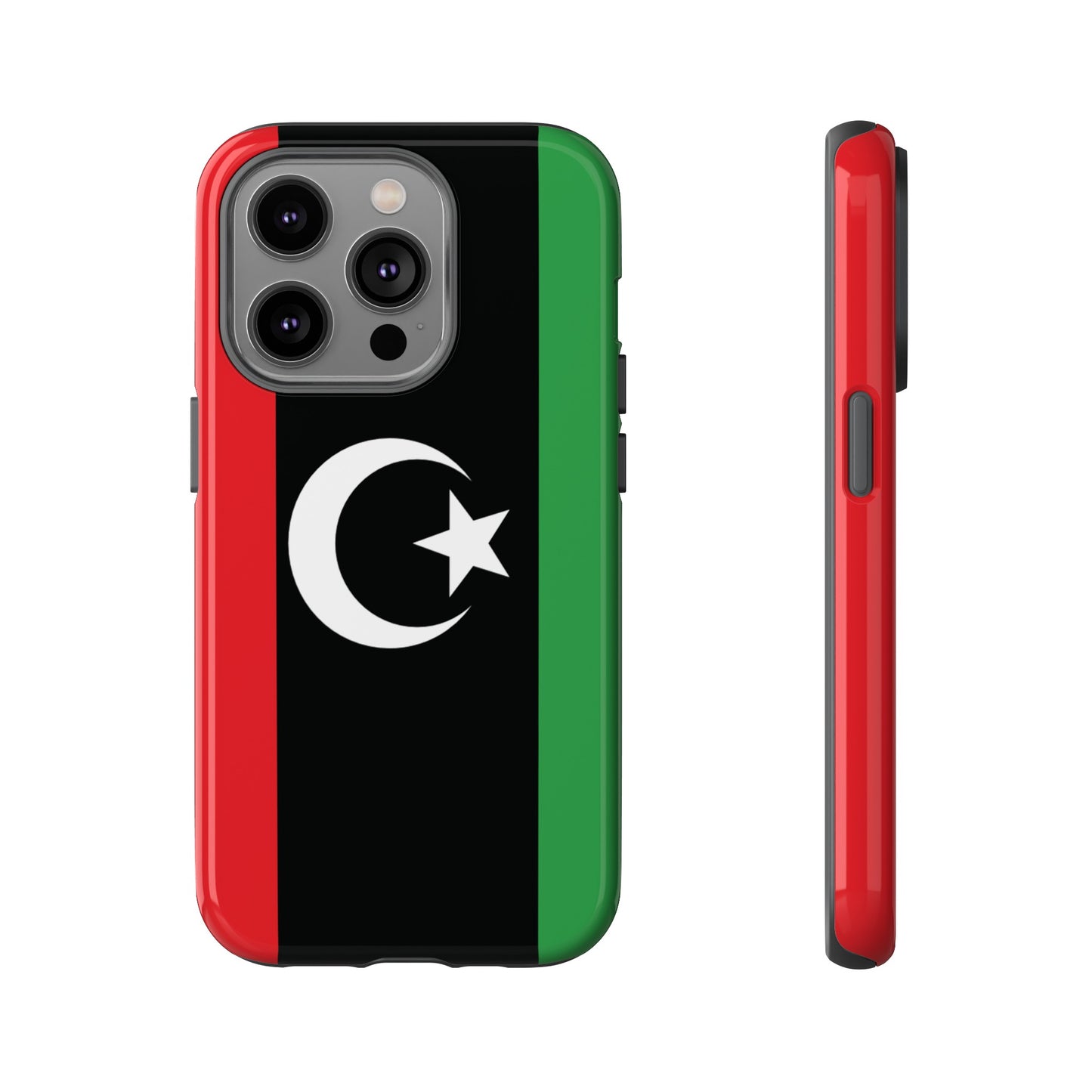 Libya Flag Phone Case | iPhone 15 Plus/ Pro, 14, 13, 12| Google Pixel 7, Pro, 5| Samsung Galaxy S23 All Major Phone Models