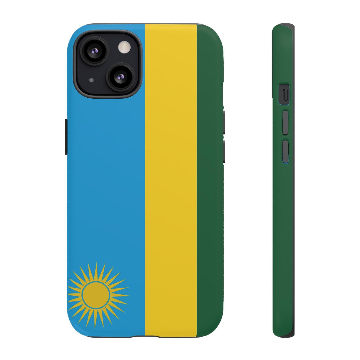 Rwanda Flag Phone Case | iPhone 15 Plus/ Pro, 14, 13, 12| Google Pixel 7, Pro, 5| Samsung Galaxy S23 All Major Phone Models