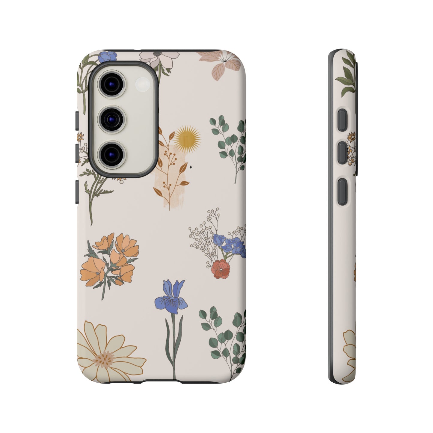 Floral Collage Phone Case | iPhone 15 Plus/ Pro, 14, 13, 12| Google Pixel 7, Pro, 5| Samsung Galaxy S23 All Major Phone Models