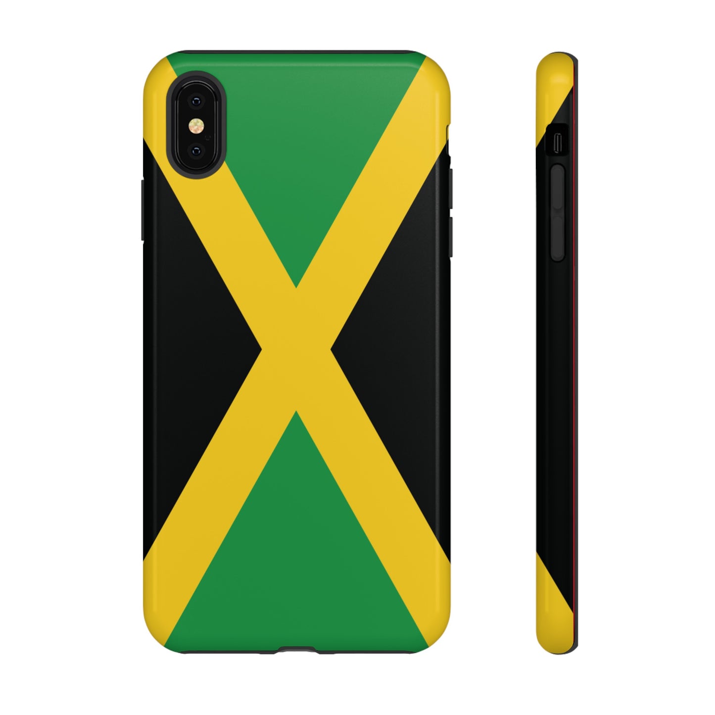 Jamaica Flag Phone Case | iPhone 15 Plus/ Pro, 14, 13, 12| Google Pixel 7, Pro, 5| Samsung Galaxy S23 All Major Phone Models