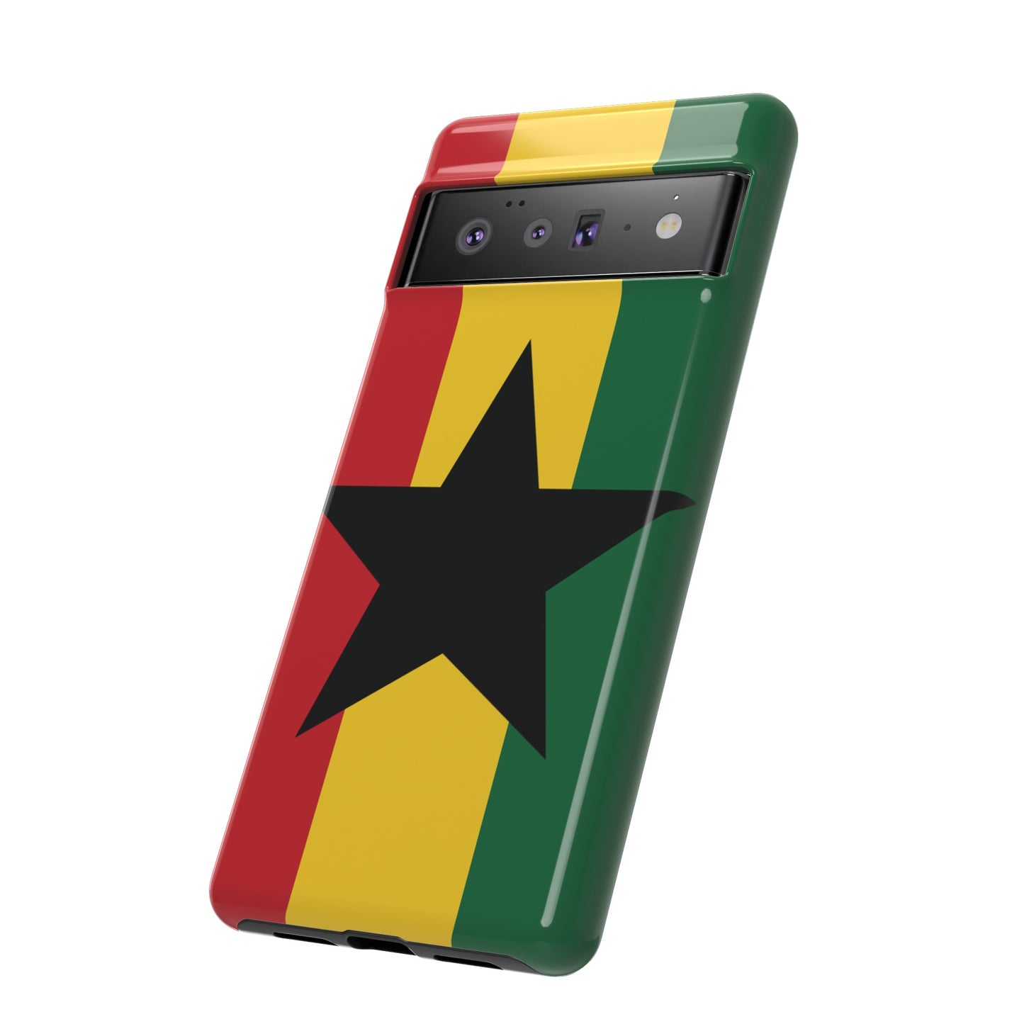 Ghana Flag Phone Case | iPhone 15 Plus/ Pro, 14, 13, 12| Google Pixel 7, Pro, 5| Samsung Galaxy S23 All Major Phone Models