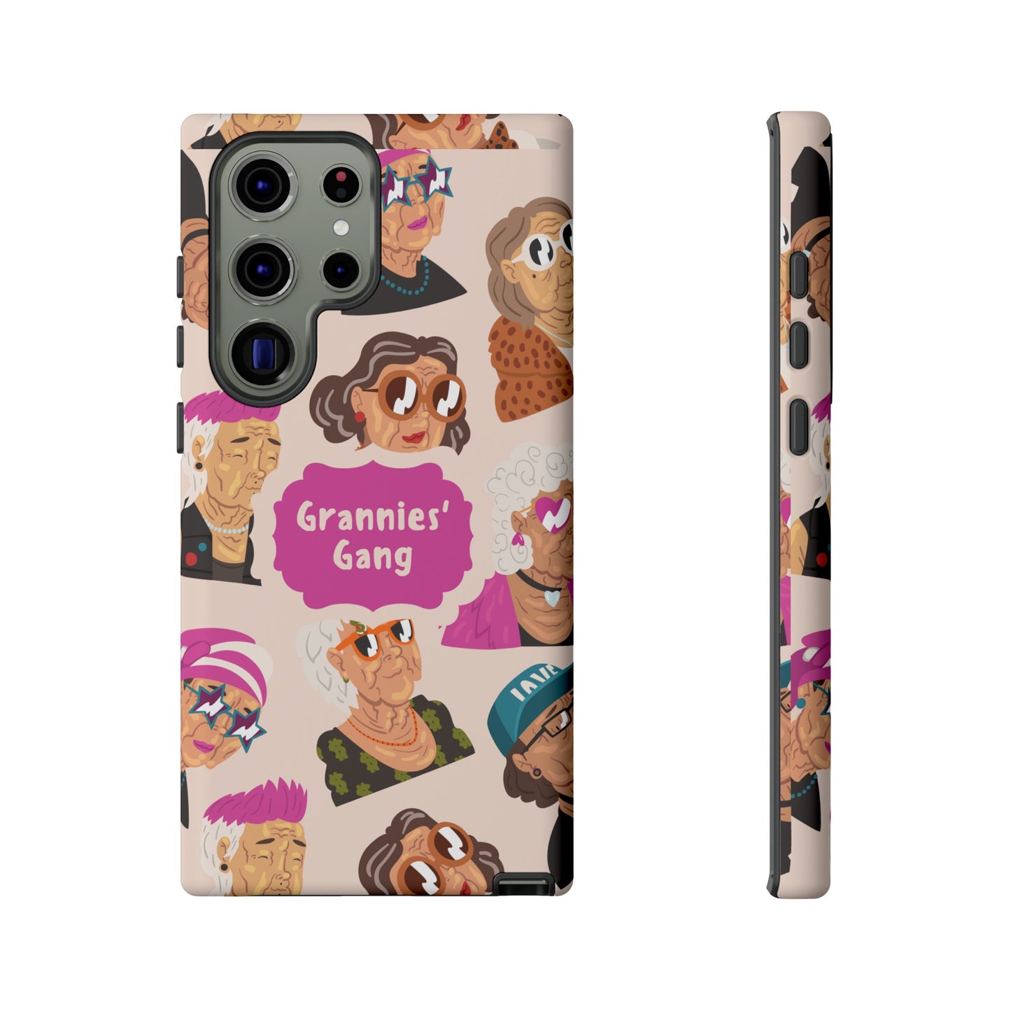 Grannies' Gang Wallpaper Phone Case | iPhone 15 Plus/ Pro, 14, 13, 12| Google Pixel 7, Pro, 5| Samsung Galaxy S23 All Major Phone Models