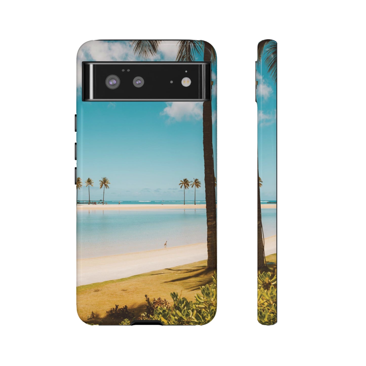 Beach Getaway Wallpaper Phone Case | iPhone 15 Plus/ Pro, 14, 13, 12| Google Pixel 7, Pro, 5| Samsung Galaxy S23 All Major Phone Models