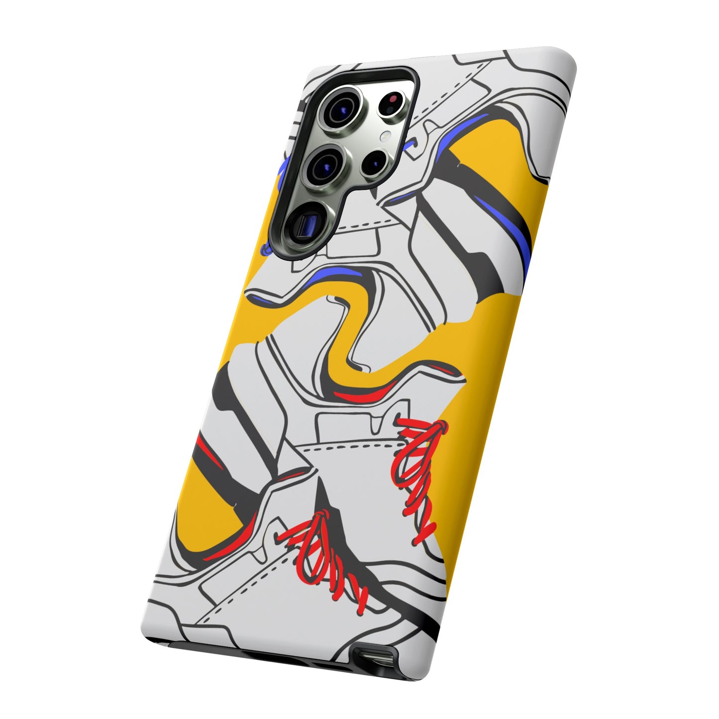 Sneakers Wallpaper Phone Case | iPhone 15 Plus/ Pro, 14, 13, 12| Google Pixel 7, Pro, 5| Samsung Galaxy S23 All Major Phone Models