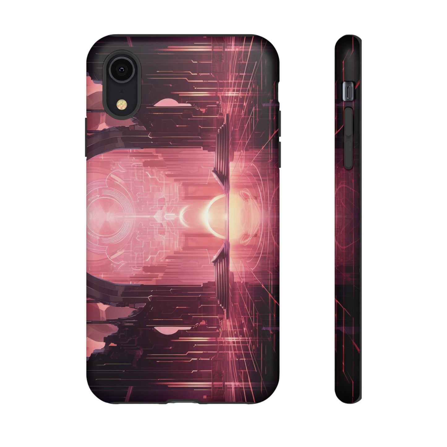 Sci-Fi Hall Wallpaper Phone Case | iPhone 15 Plus/ Pro, 14, 13, 12| Google Pixel 7, Pro, 5| Samsung Galaxy S23 All Major Phone Models