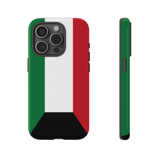 Kuwait Flag Phone Case |iPhone 15 Plus/ Pro, 14, 13, 12|Google Pixel 7, Pro, 5| Samsung Galaxy S23 All Major Phone Models