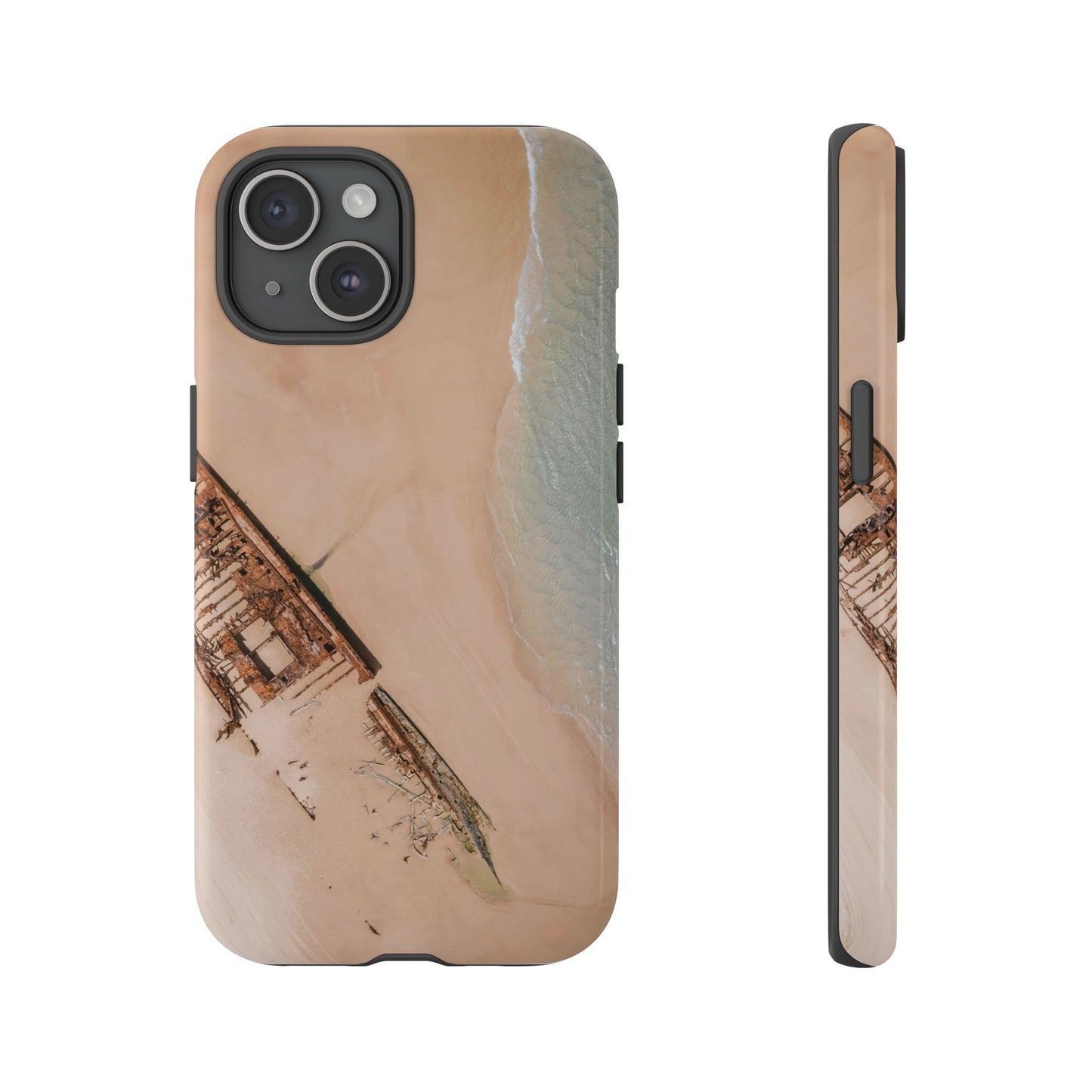 Fraser Island Shipwreck Wallpaper Phone Case | iPhone 15 Plus/ Pro, 14, 13, 12| Google Pixel 7, Pro, 5| Samsung Galaxy S23 All Major Phone Models