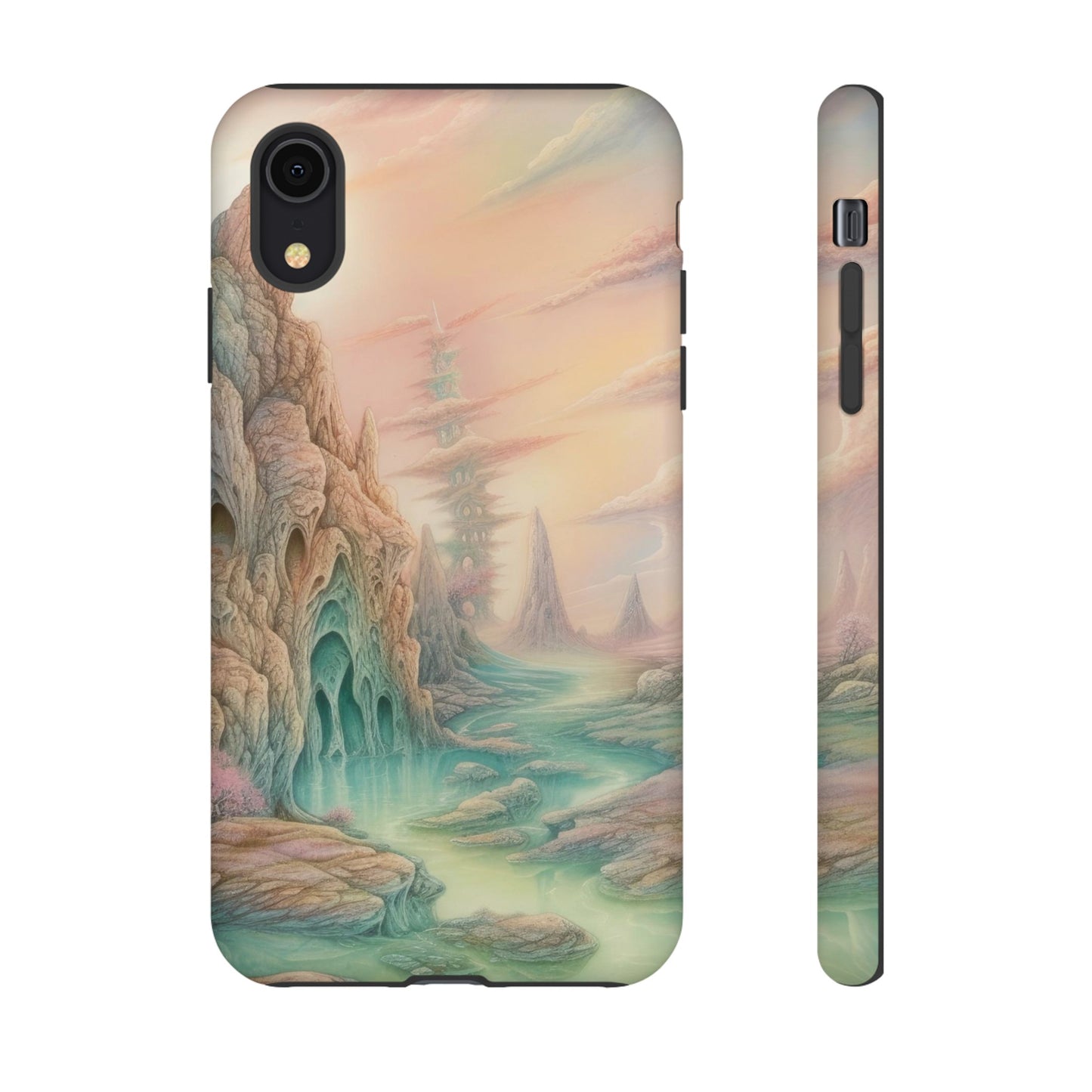 Caves Sci-Fi Wallpaper Phone Case | iPhone 15 Plus/ Pro, 14, 13, 12| Google Pixel 7, Pro, 5| Samsung Galaxy S23 All Major Phone Models