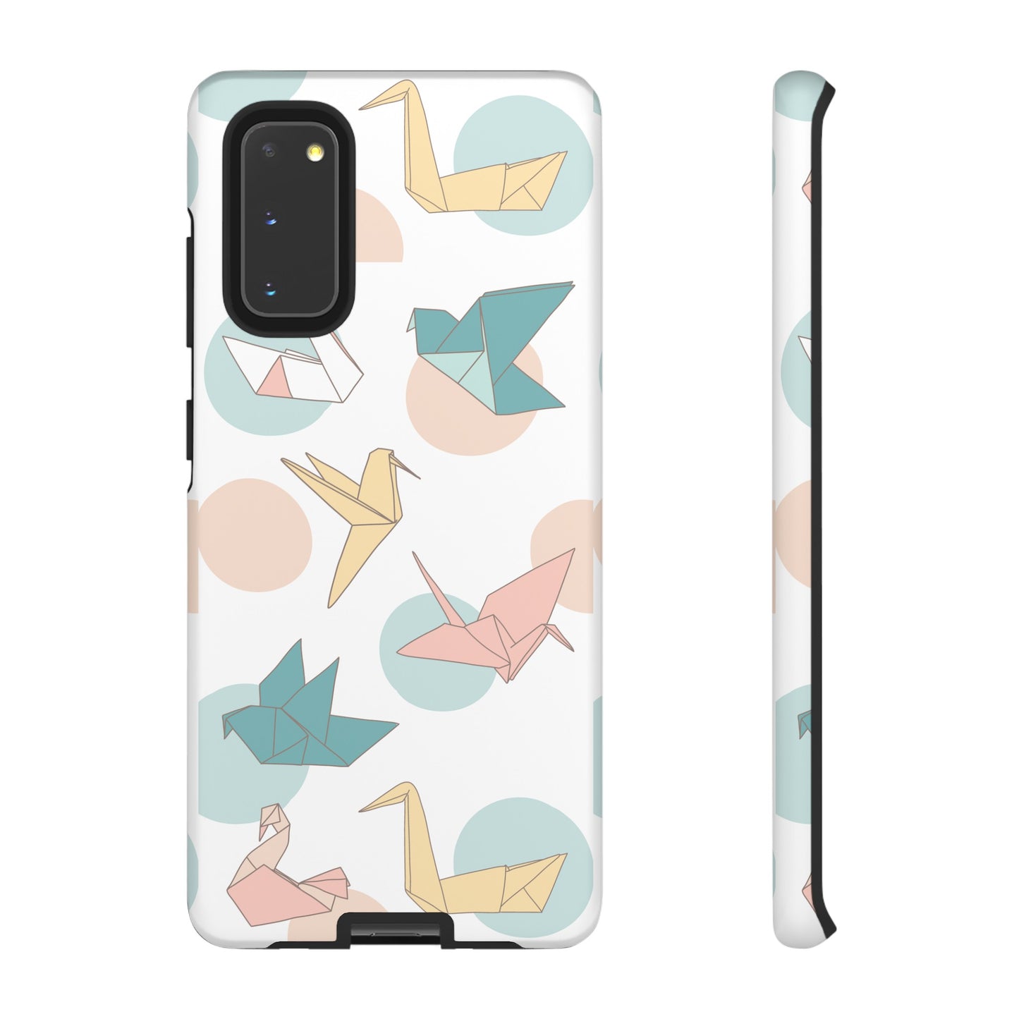 Origami Wallpaper Phone Case | iPhone 15 Plus/ Pro, 14, 13, 12| Google Pixel 7, Pro, 5| Samsung Galaxy S23 All Major Phone Models