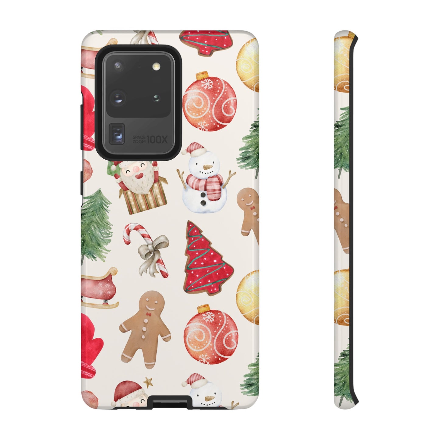 Collage Christmas Wallpaper Phone Case | iPhone 15 Plus/ Pro, 14, 13, 12| Google Pixel 7, Pro, 5| Samsung Galaxy S23 All Major Phone Models