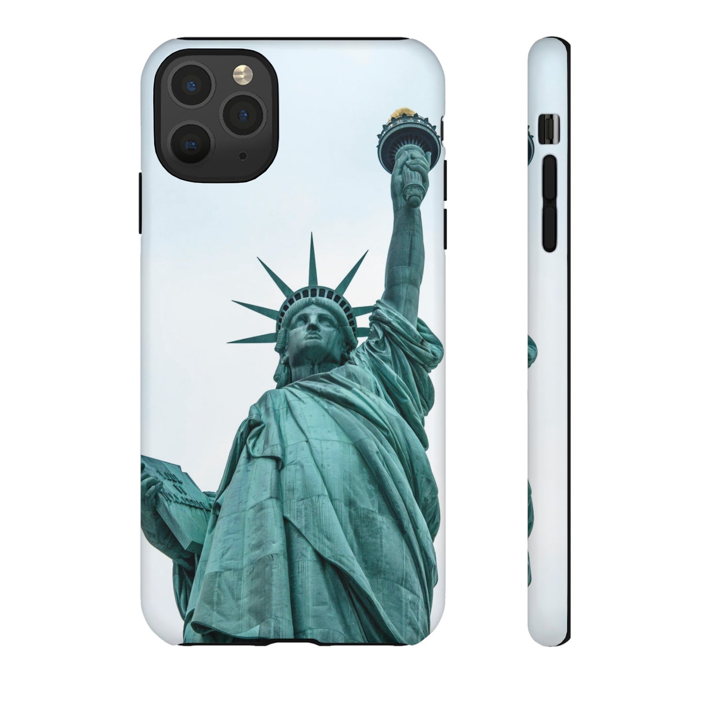 Statue of Liberty Wallpaper Phone Case | iPhone 15 Plus/ Pro, 14, 13, 12| Google Pixel 7, Pro, 5| Samsung Galaxy S23 All Major Phone Models