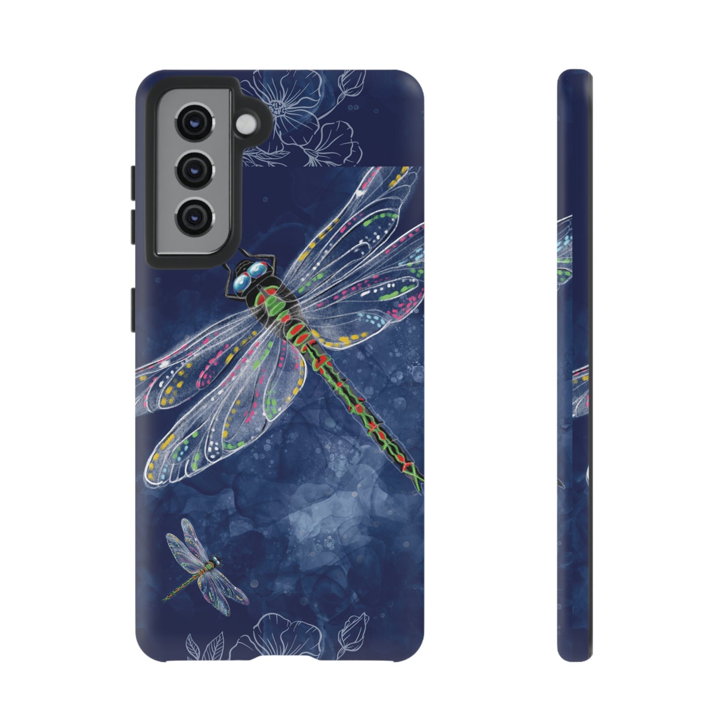 Dragonfly Wallpaper Phone Case | iPhone 15 Plus/ Pro, 14, 13, 12| Google Pixel 7, Pro, 5| Samsung Galaxy S23 All Major Phone Models