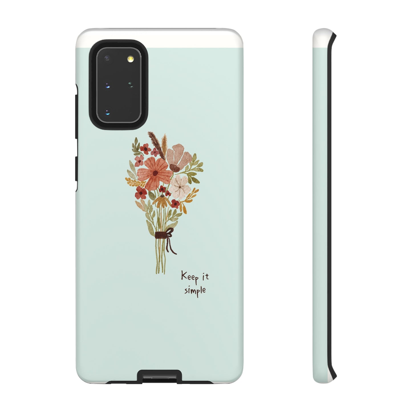 Keep It Simple Wallpaper Phone Case | iPhone 15 Plus/ Pro, 14, 13, 12| Google Pixel 7, Pro, 5| Samsung Galaxy S23 All Major Phone Models