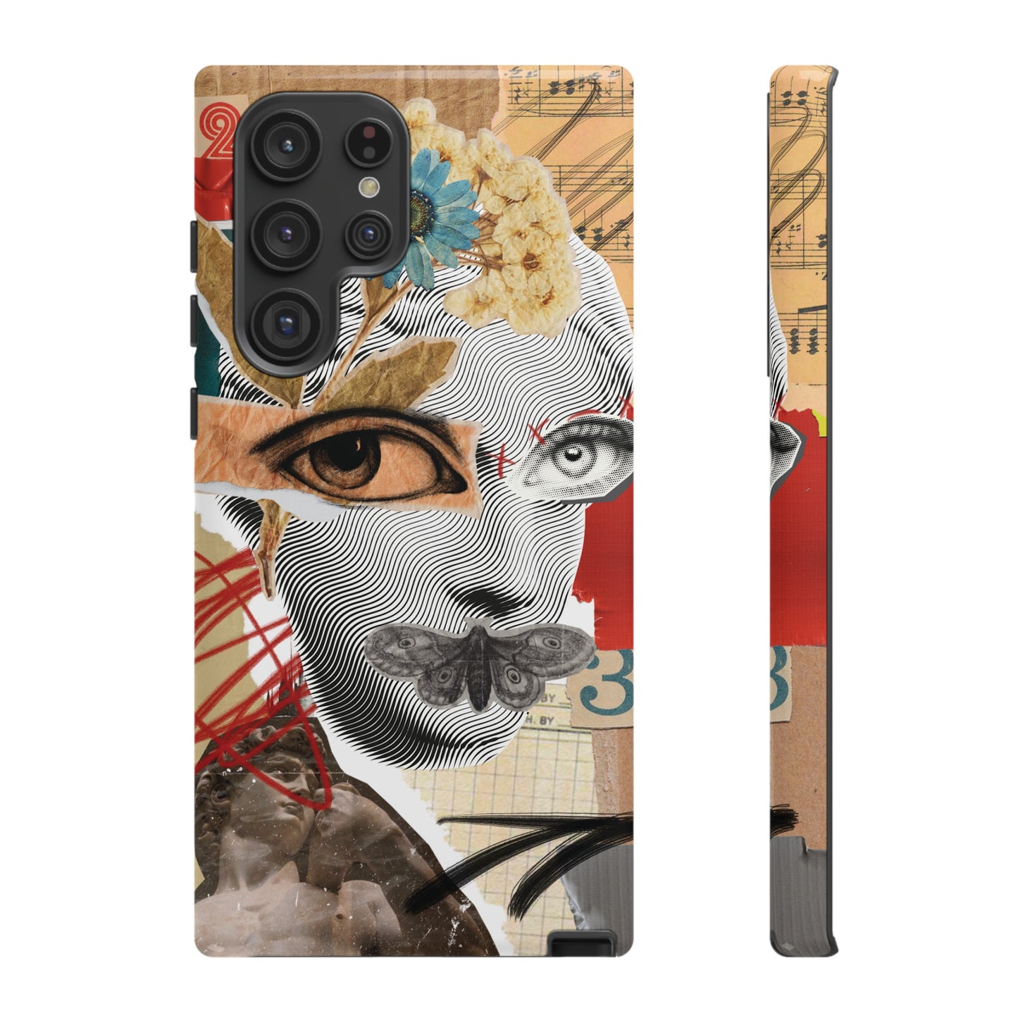 Woman Collage Wallpaper Phone Case | iPhone 15 Plus/ Pro, 14, 13, 12| Google Pixel 7, Pro, 5| Samsung Galaxy S23 All Major Phone Models