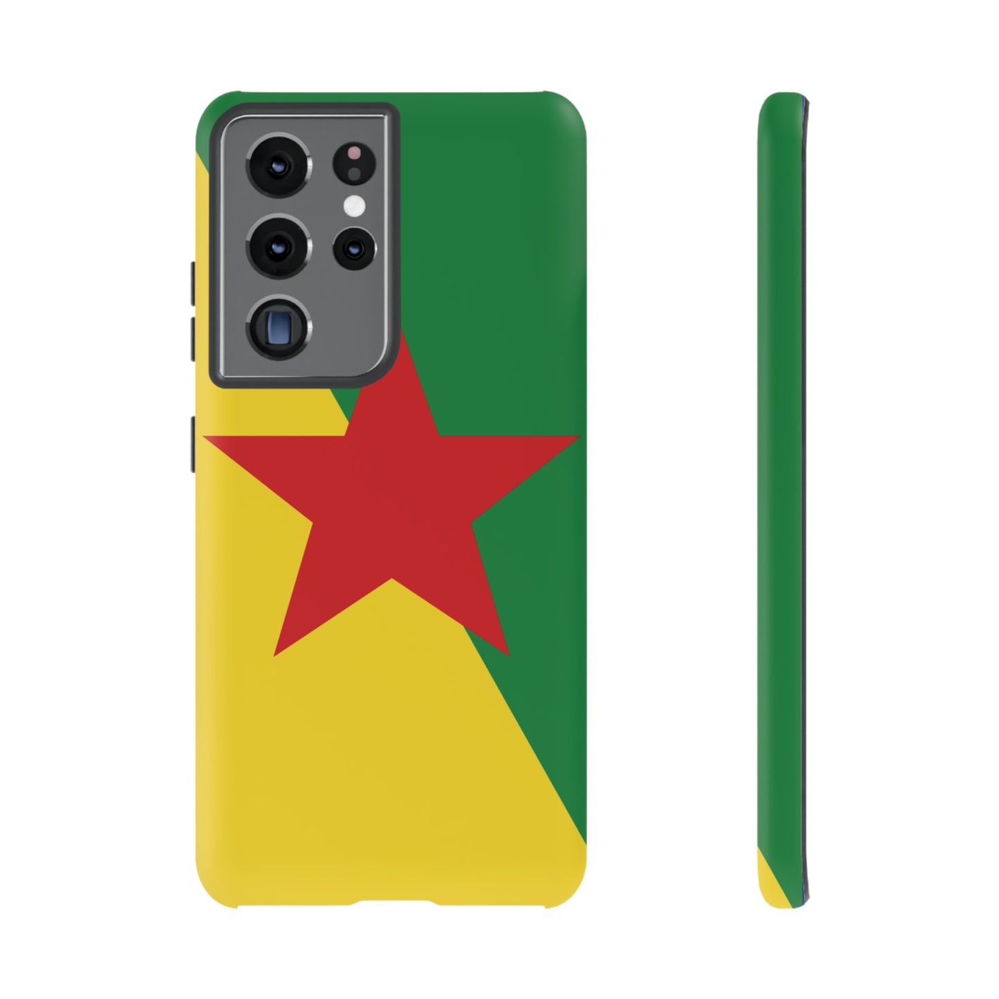 French Guiana Flag (France) Phone Case | iPhone 15 Plus/ Pro, 14, 13, 12| Google Pixel 7, Pro, 5| Samsung Galaxy S23 All Major Phone Models