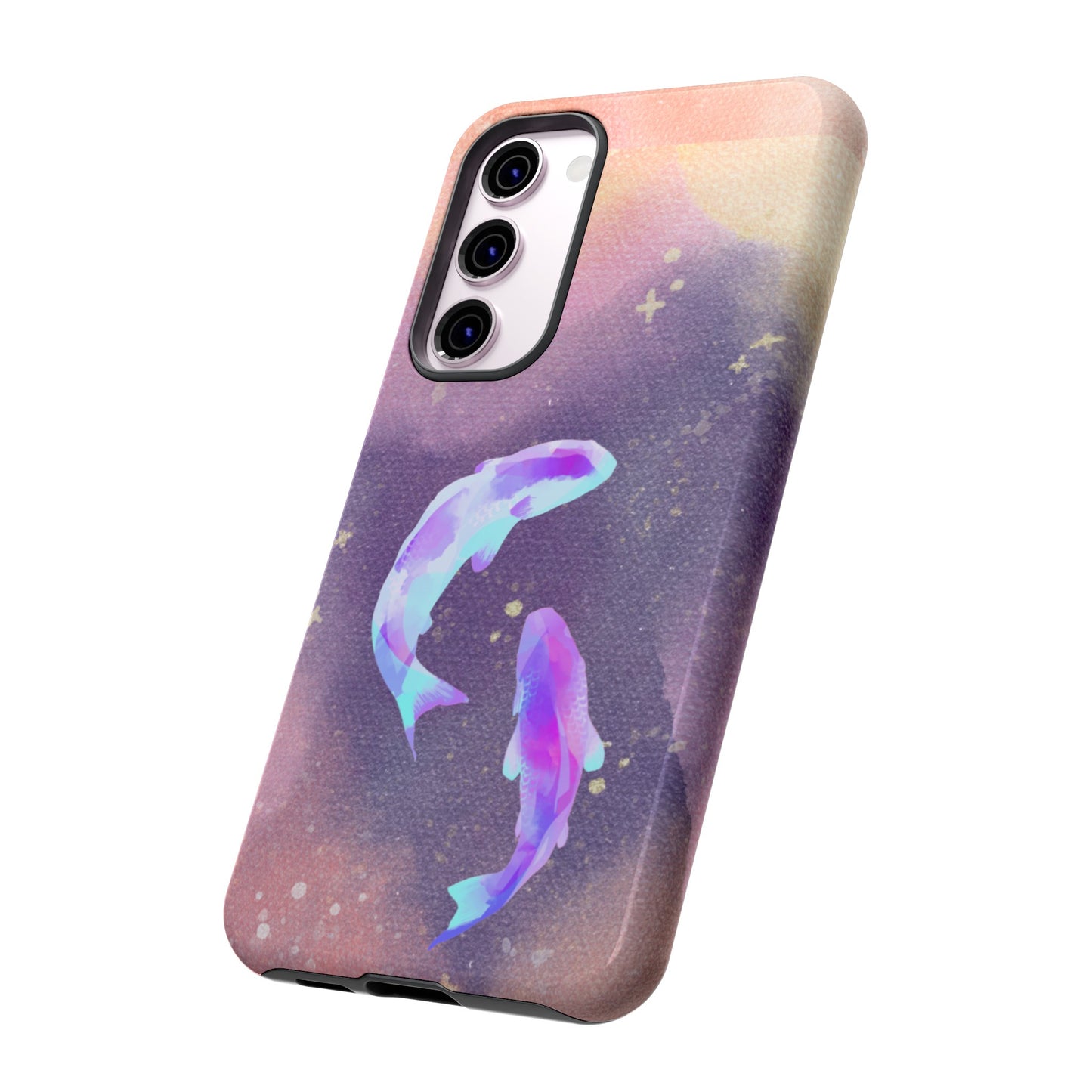 Cosmic Koi Phone Case | iPhone 15 Plus/ Pro, 14, 13, 12| Google Pixel 7, Pro, 5| Samsung Galaxy S23 All Major Phone Models