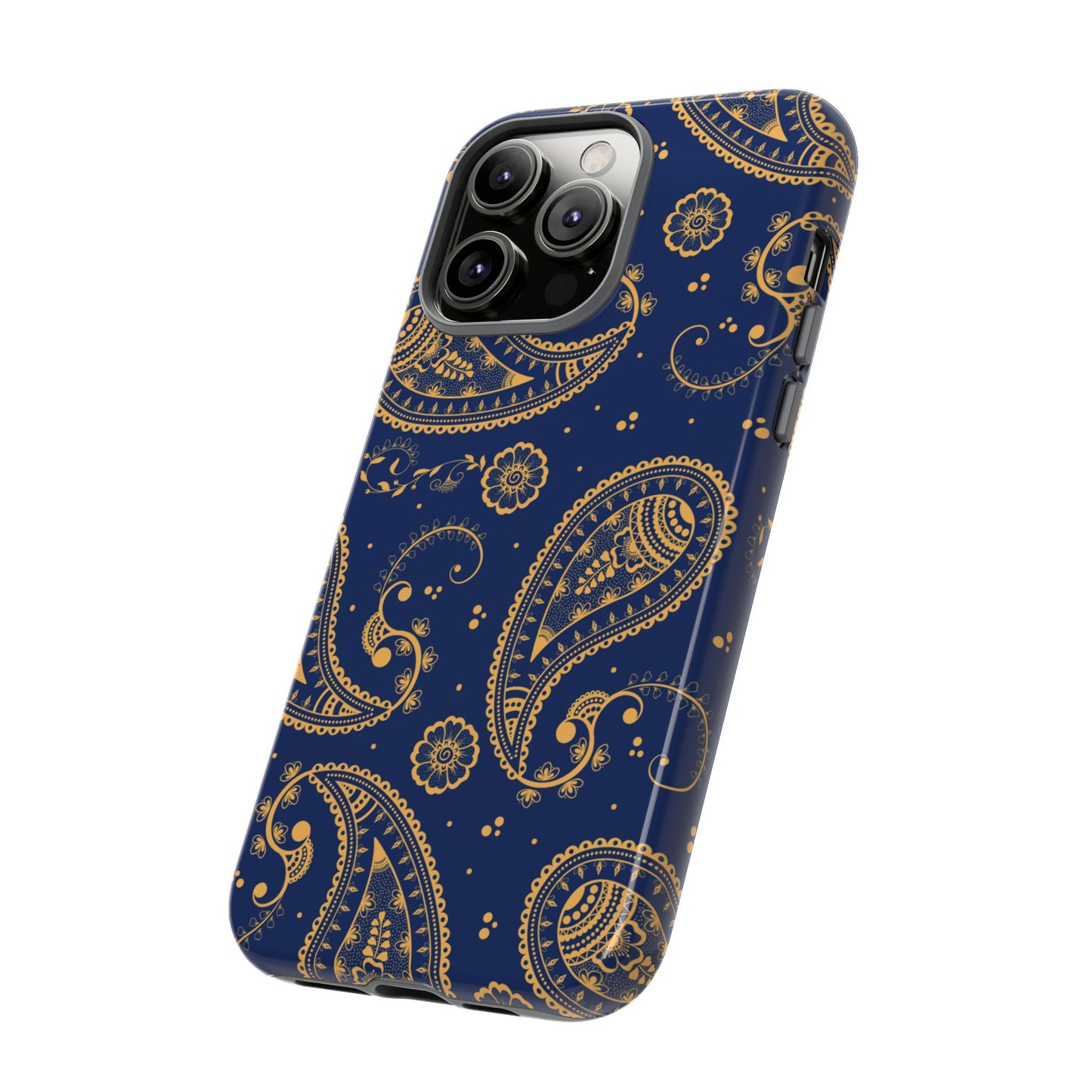 Indian Paisley Wallpaper Phone Case | iPhone 15 Plus/ Pro, 14, 13, 12| Google Pixel 7, Pro, 5| Samsung Galaxy S23 All Major Phone Models