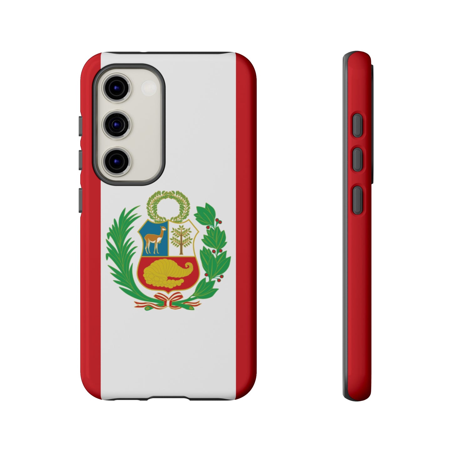 Peru Flag Phone Case | iPhone 15 Plus/ Pro, 14, 13, 12| Google Pixel 7, Pro, 5| Samsung Galaxy S23 All Major Phone Models