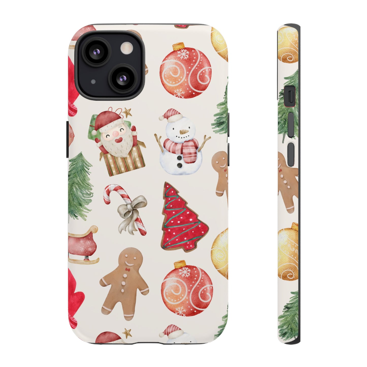 Collage Christmas Wallpaper Phone Case | iPhone 15 Plus/ Pro, 14, 13, 12| Google Pixel 7, Pro, 5| Samsung Galaxy S23 All Major Phone Models