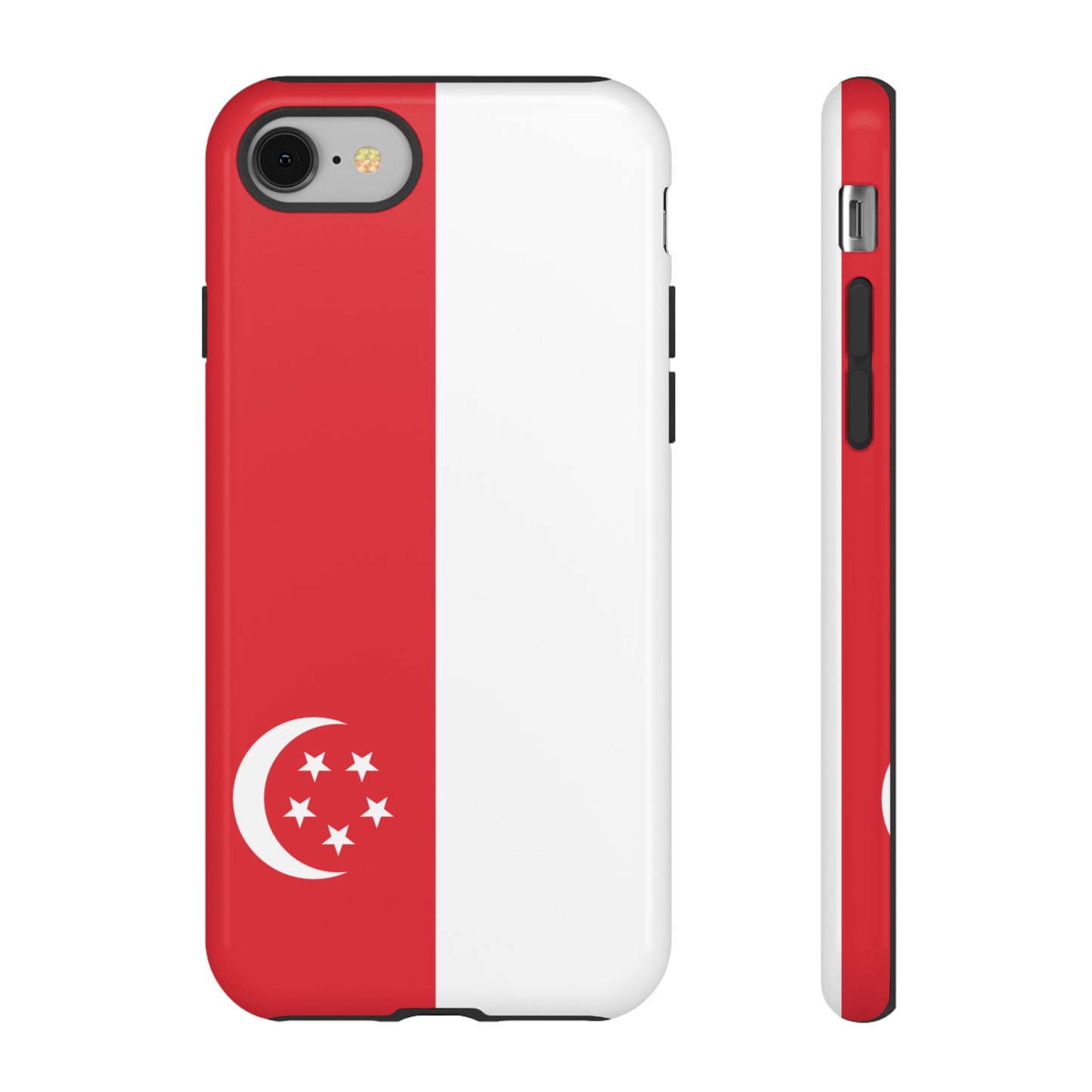 Singapore Flag Phone Case | iPhone 15 Plus/ Pro, 14, 13, 12| Google Pixel 7, Pro, 5| Samsung Galaxy S23 All Major Phone Models