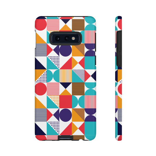 Geometric Patterned Wallpaper Phone Case | iPhone 15 Plus/ Pro, 14, 13, 12| Google Pixel 7, Pro, 5|Samsung Galaxy S23 All Major Phone Models