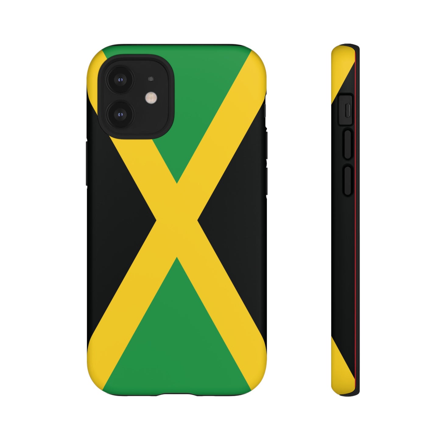 Jamaica Flag Phone Case | iPhone 15 Plus/ Pro, 14, 13, 12| Google Pixel 7, Pro, 5| Samsung Galaxy S23 All Major Phone Models