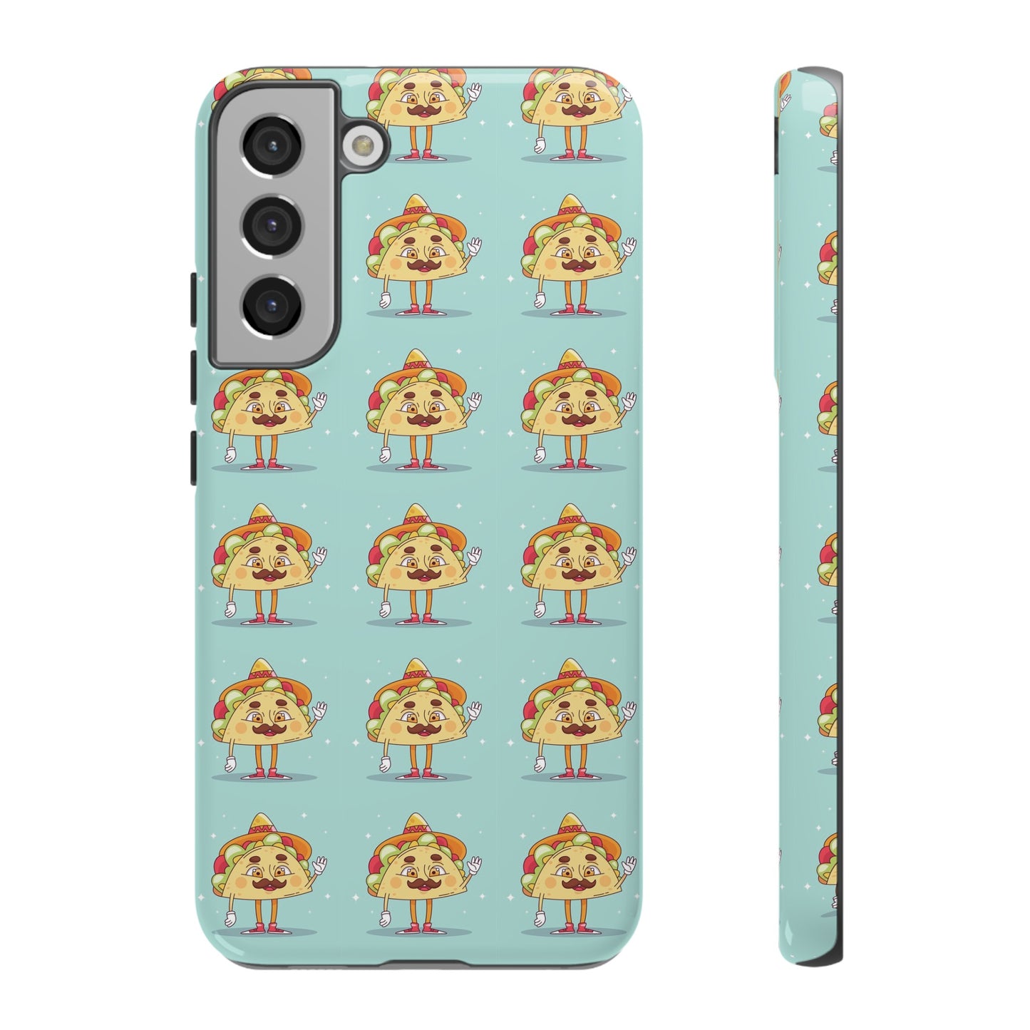 Taco Wallpaper Phone Case | iPhone 15 Plus/ Pro, 14, 13, 12| Google Pixel 7, Pro, 5| Samsung Galaxy S23 All Major Phone Models