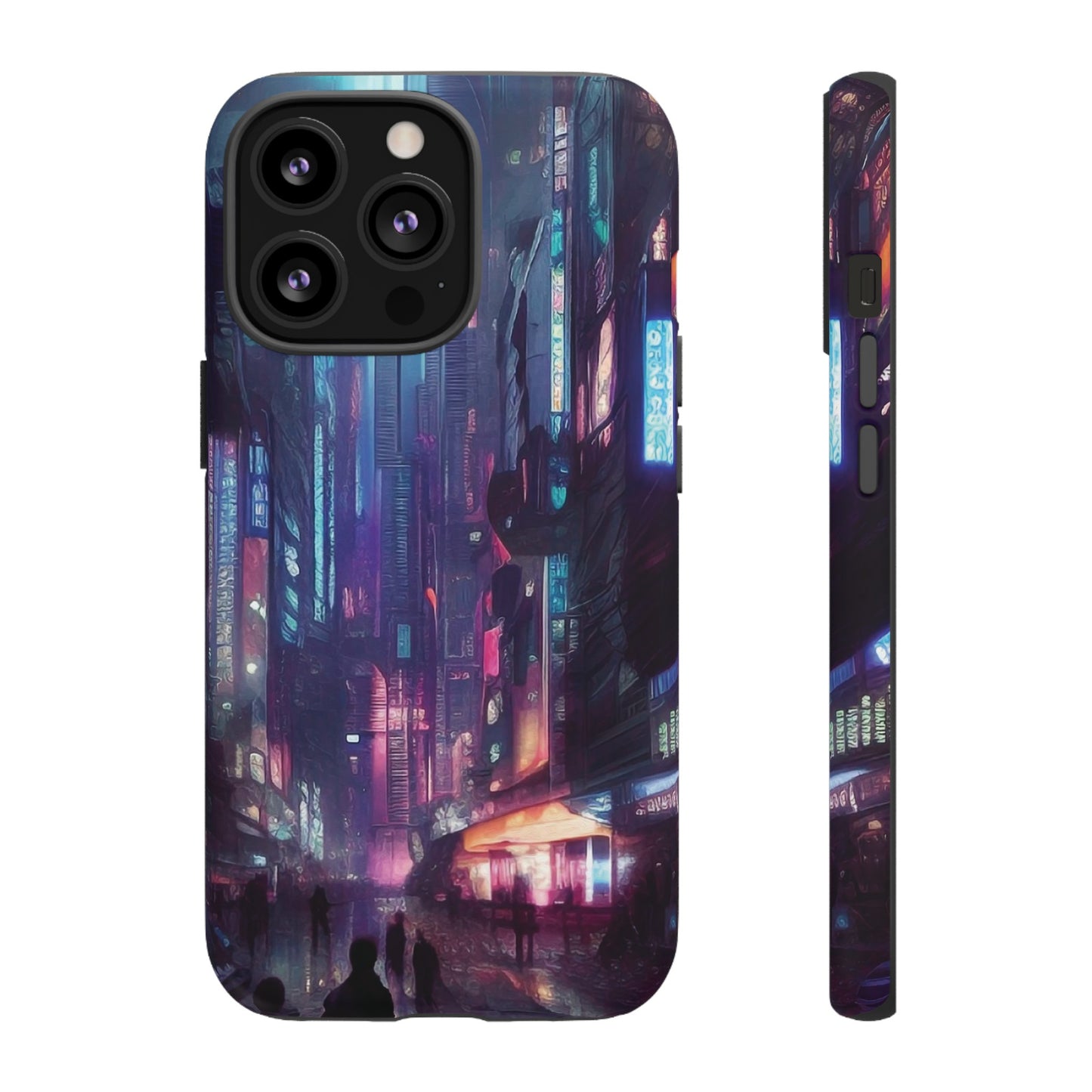 Futuristic Sci-Fi City Wallpaper Phone Case | iPhone 15 Plus/ Pro, 14, 13, 12| Google Pixel 7, Pro, 5| Samsung Galaxy S23 All Major Phone Models