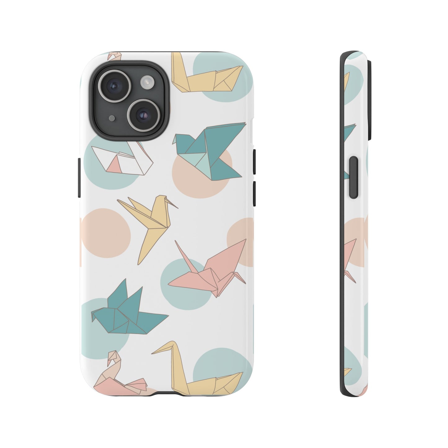 Origami Wallpaper Phone Case | iPhone 15 Plus/ Pro, 14, 13, 12| Google Pixel 7, Pro, 5| Samsung Galaxy S23 All Major Phone Models